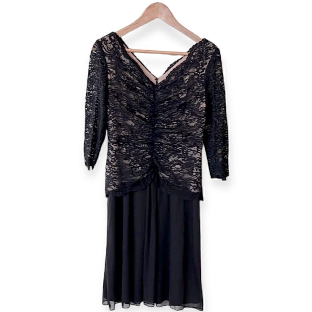 Alex Evenings Lace Dress Size 8
